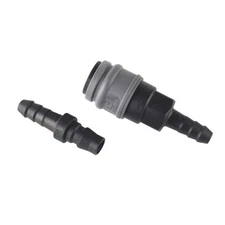 Quick Disconnect Set, Air Hose Fitting Quick Connect Coupler, 3/8" Barb Hose,...