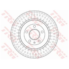 2x Bremsscheibe hinten für Porsche Macan 95B | 26211679