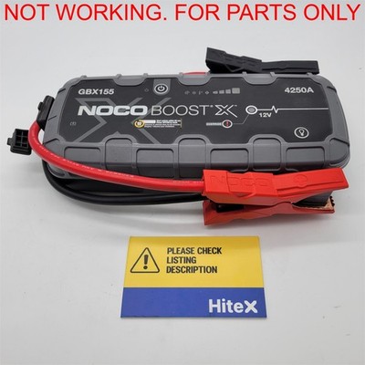 NOCO Boost X GBX155: 4250A UltraSafe Jump Starter   12V [GBX155] -NOT WORKING-