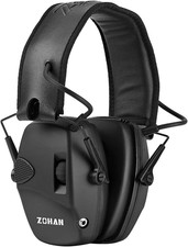 ZOHAN EM054 Electronic Ear Protection for Shooting Range with Sound A1-black