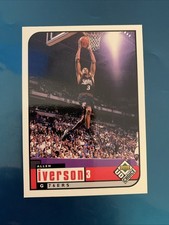 1998-99 Upper Deck UD Choice - Allen Iverson #105 Philadelphia 76ers