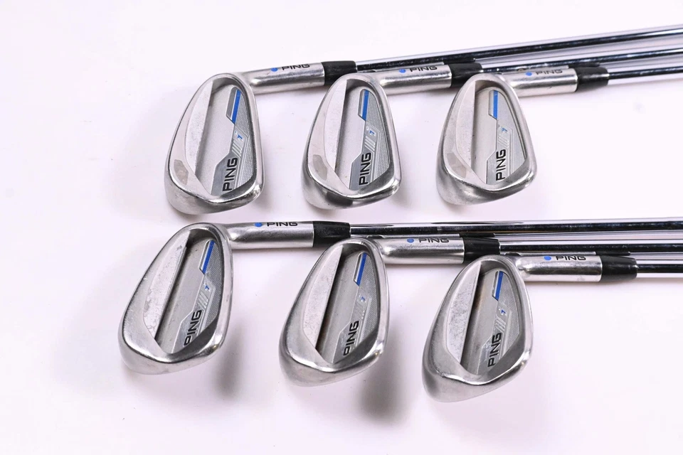 Ping i-Series E1 Irons / 5-PW / Blue Dot / Regular Flex Ping CFS Distance Shafts - Image 2 of 4