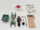 1984 Swamp Skier & Zartan w/ File Card Complete GI Joe Vehicle & Figure Instruct