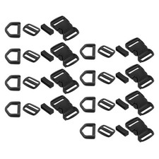 Buckles Replacements 8Set For Handbag Straps Secure Fit 1.97X1.18X0.31In
