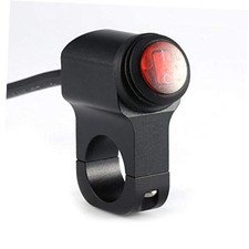 Handlebar Toggle Switch, 12V 16A Motorcycle Motorbike Handlebar Headlight Black