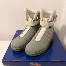 Back to the Future II Marty McFly Futuristic Shoes US 7 Gray BTF2247 Boxed