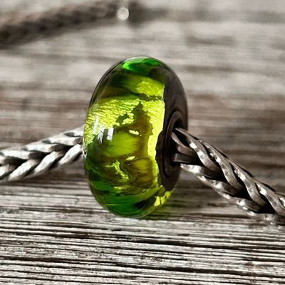 #ad #ad TROLLBEADS Retired Green Earth LAA 925S NEW Condition Metallic Greens amp; Gray $37.00