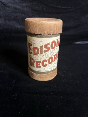 Antique Edison Gold Moulded Cylinder Record 10250 Baboon Bungalow Collins Harlan