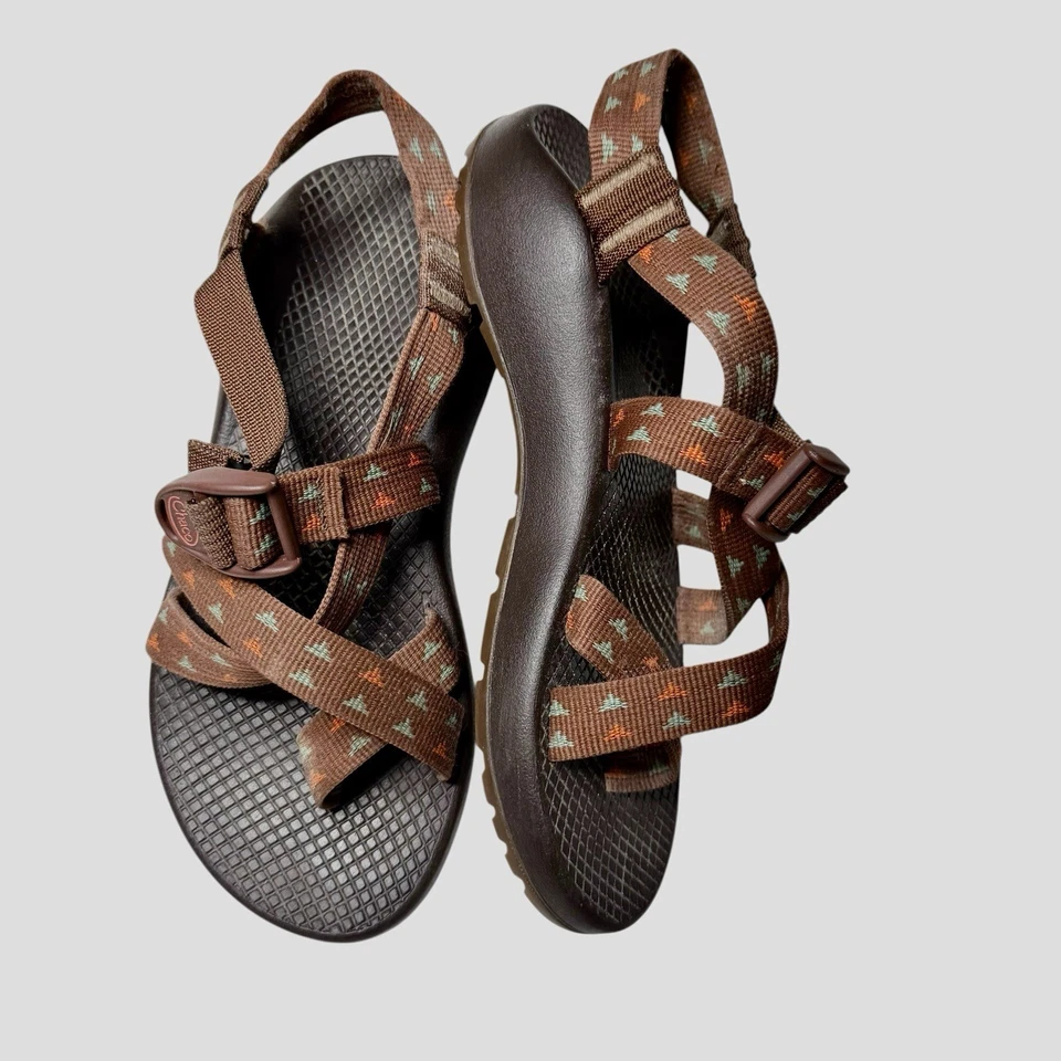 Women’s Chaco Classic Z/2 Sandal Slide Sierra Cappuccino Brown Sz 7 JCH109054 — 第 2/4 张图片