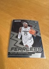 2023-24 Panini Prizm Draft Picks - Fearless Taylor Hendricks #2 Silver Prizm...