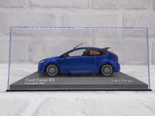 1:43 Minichamps Ford Focus RS Blue Metallic Diecast Model Car CHN