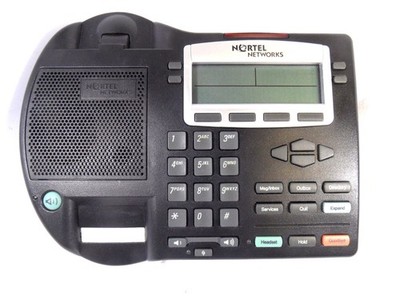 Nortel I2002 IP Telefon Dunkelgrau/Silber NTDU91BB70-R NTDU91BB70 Fehlend Hörer