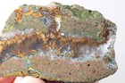 Needle Peak Texas 7.5 oz. Sagenite Agate lapidary faced rough lot B — photo 3