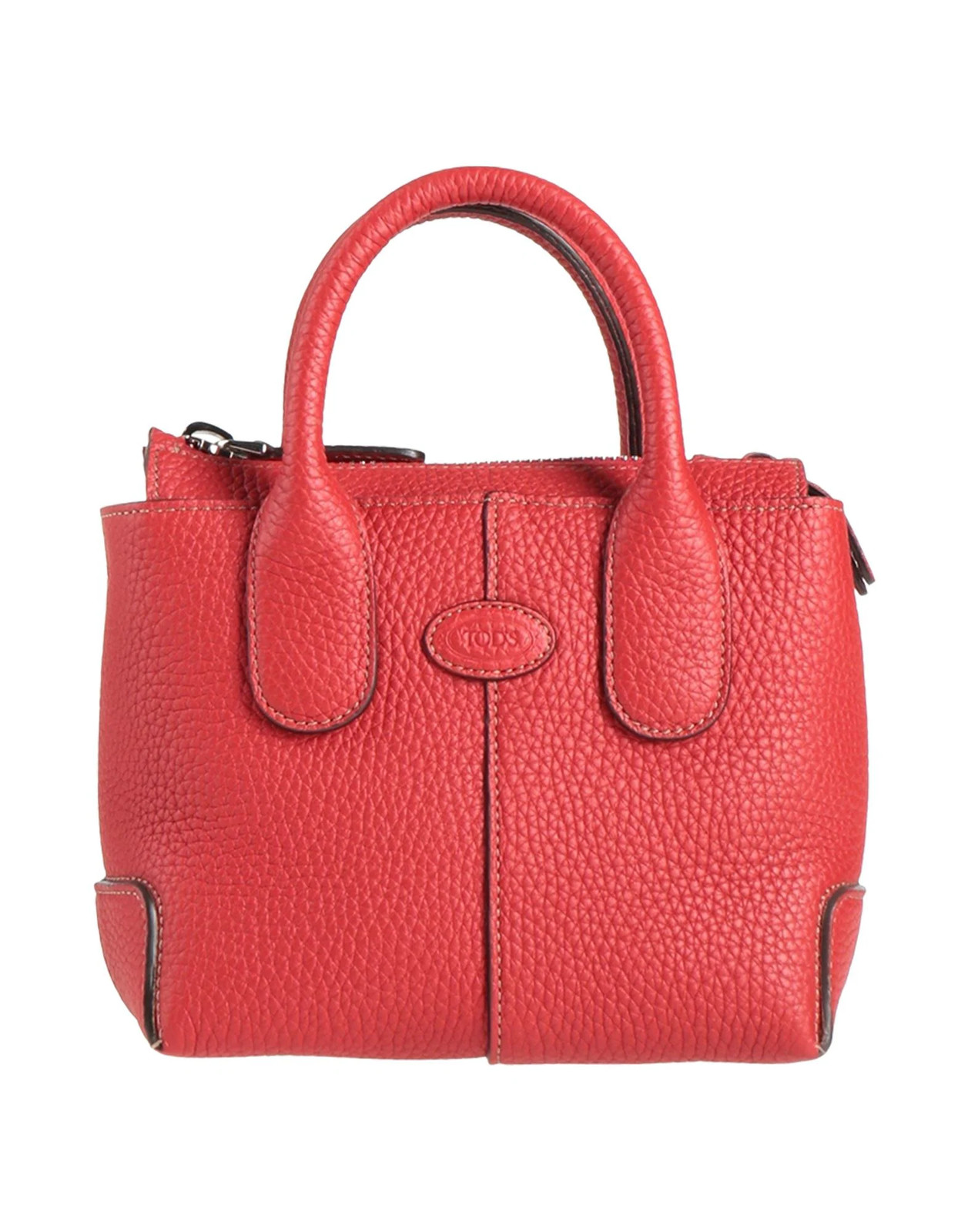 Tod's - Women - Pebbled-leather Tote - Red