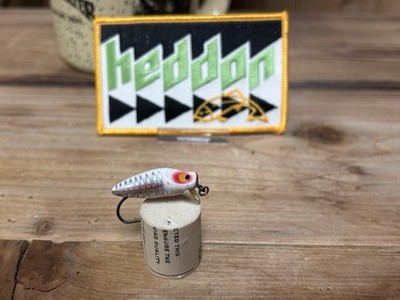 Vintage Heddon River Runtie Spook 950 2XS White / Red Shore Bass Fishing Lure