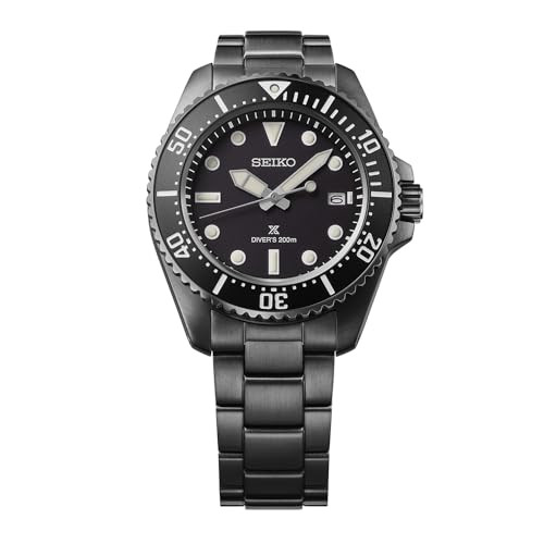 時計 SEIKO Prospex Diver 200m Solar Chrono Seiko Watch Prospex Diver Scuba Solar Watch SBDJ065 Men's Black | eBay