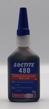LOCTITE 480 Instant Adhesive Liquid Superglue 50g (1.76 Oz) Bottle Exp. 09/2028