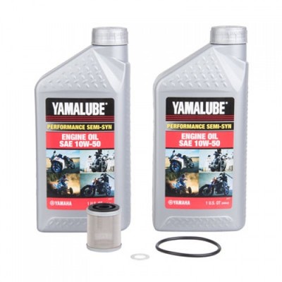 Tusk 4-Stroke Oil Change Kit Yamalube Performance Semi-Syn 10W-50 1529860148