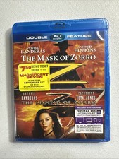 The Mask of Zorro / The Legend of Zorro Double Feature Blu-ray 2013, Sony New