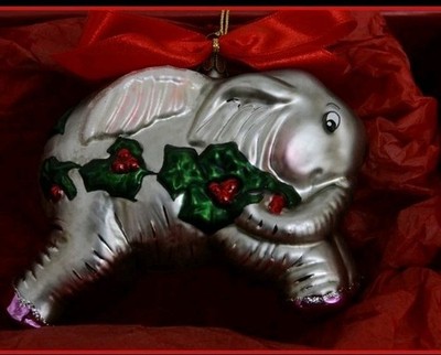 Lenox Flying Animals Ornament Elephant Yuletide Treasures w/ Box FREE SHIP