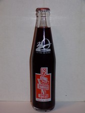 10 OZ COCA COLA COMMEMORATIVE BOTTLE - 1991 HARDEE'S THE FIRST 30 YEARS MAY 5