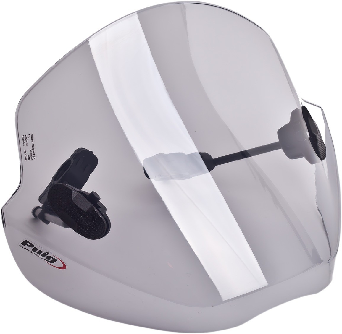 Trend Universal Smoke Windscreen Puig 5022H for Naked Bikes