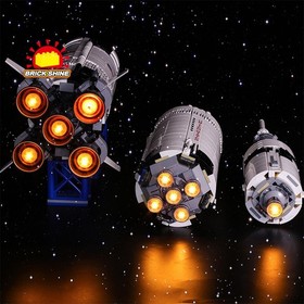 Brick Shine - Light kit for Lego The Apollo Saturn V 21309 (NEW)