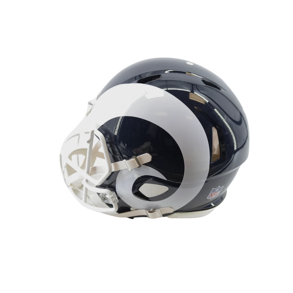 Clay Matthews Los Angeles Rams Autographed Signed FS Authentic Helmet Fanatics - Image 3 of 4