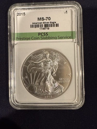 2015 Uncirculated American Silver Eagle .999 Fine Silver Dollar
