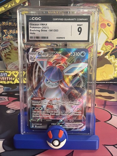 Glaceon VMAX graded CGC 9 for sale on eBay