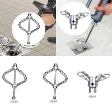 Professional Pipe Clog Dredging Tool Flex Shaft Sewer Descaling Chain for PVC