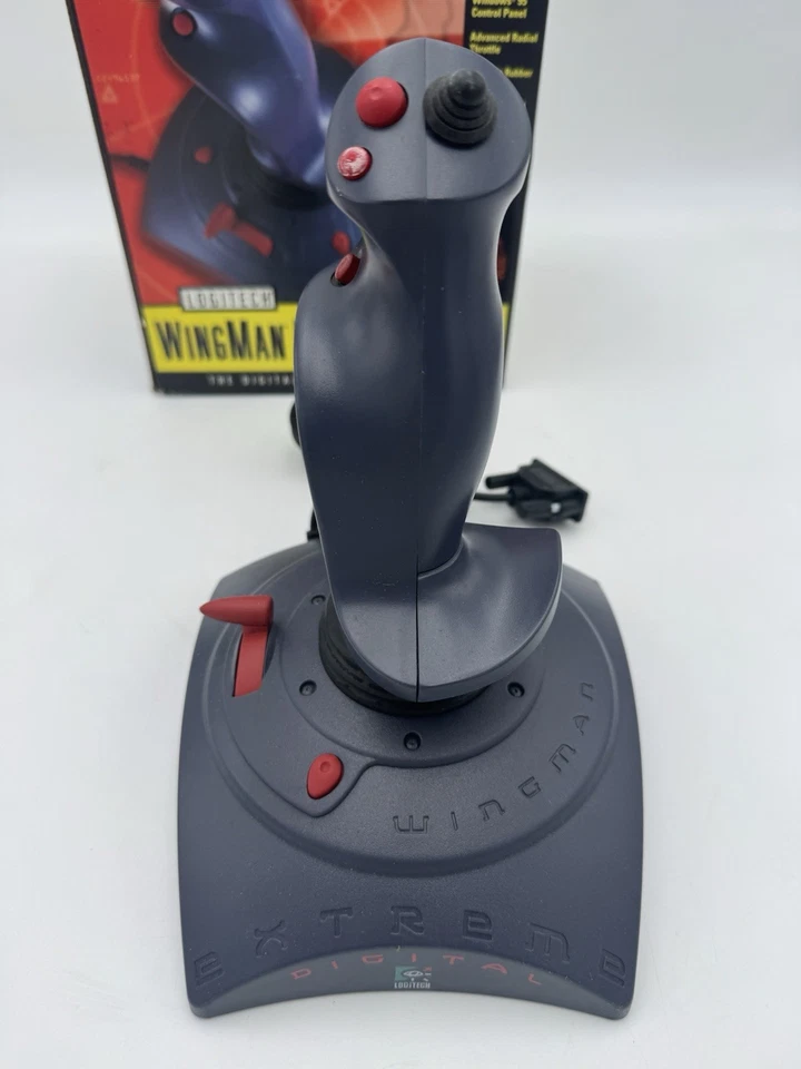 Logitech Wingman Extreme Digital Joystick - Microsoft Flight Simulator CIB - Image 4 of 4