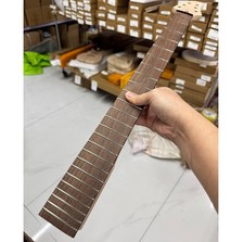 25.5 inch 24-fret electric guitar neck, mahogany with rosewood fretboard, stainl