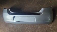 TOYOTA YARIS MK2 2008 REAR BUMPER SILVER 1F8