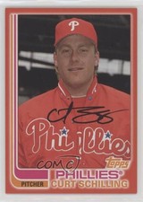 2017 Topps Archives 1982 Soft Red /25 Curt Schilling #116 4m4