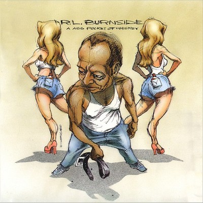 R.L. Burnside - A Ass Pocket Of Whiskey (LP, Album, RP) 1997 (VG+|NM or M-)