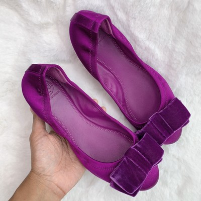 tory burch viola bow ballet flat