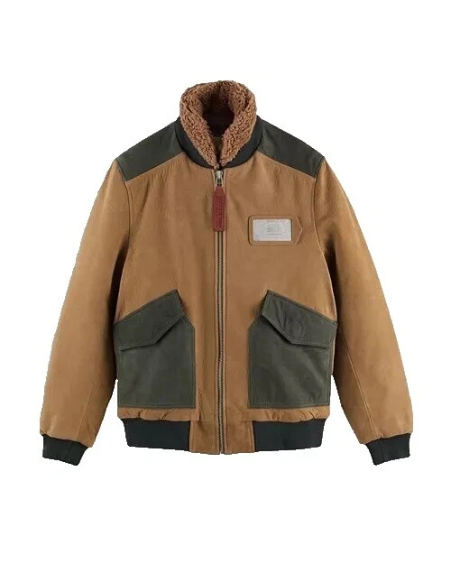 Tamaño Regular Scotch & Soda Marrón abrigos, chaquetas y chalecos para hombres