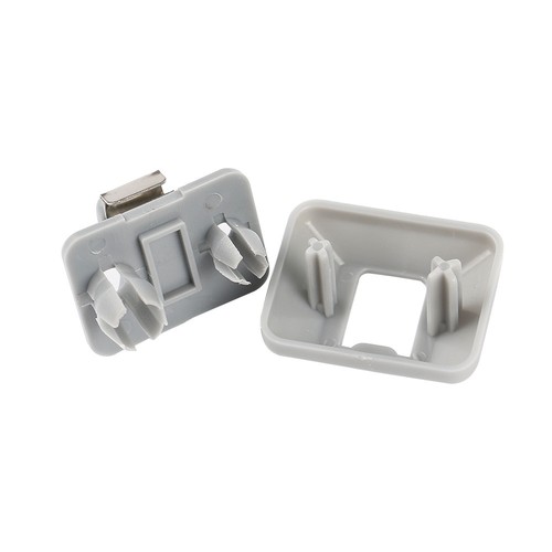 New Gray Sun Visor Clip Hooks 8U0857562 8U0 857 562 For Audi Q5 TT A4