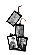 Set of 4 Extra Hanging Frames for Family Tree, Size: 4"x6"