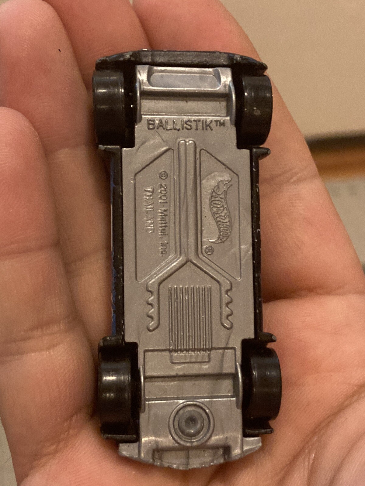 Hot Wheels 2001 Mattel Ballistik Blue 4 Race car Diecast 164 Loose eBay