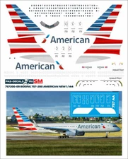 1/144 PAS-DECALS EASTERN EXPRESS Boeing 757-200 AMERICAN NEW