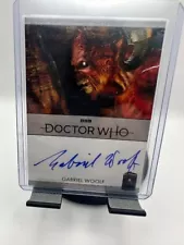 2018 DR WHO GABRIEL WOOLF AKA THE VOICE OF THE BEAST IN THE SATIN PIT AUTO
