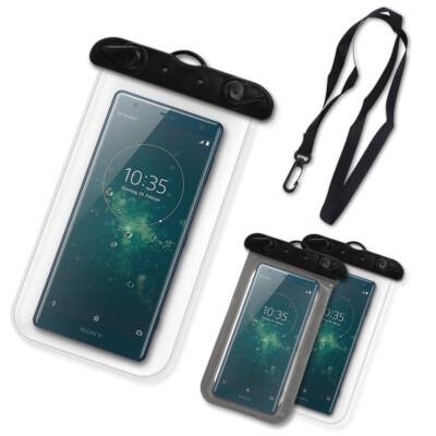 Wasserdichte Handy Tasche Sony Xperia Serie Schutz Hülle Wasserfest Cover Case