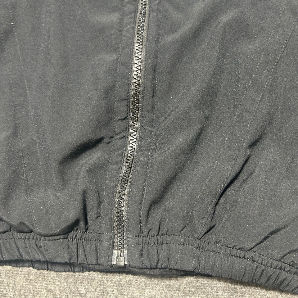 Kaelin Windbreaker Jacket Medium Black 90’s Full Zip Womens - Image 4 of 4