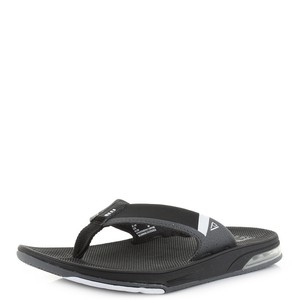 white reef fanning flip flops