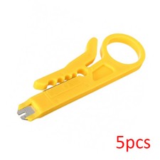 5pcs RJ45 LAN Network Cat5e Cat6 Cable Wire Punch Down Stripper Cutter Tool