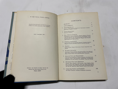 Tape recorders: performance analysis and service techniques by P. Spring 1967 - Afbeelding 8 van 8