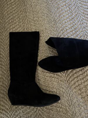 Vagabond Suede Knee High Boots