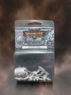 Warmachine CONVEGENCE OF CYRISS STEELSOUL KEG PROTECTOR SOLO PIP92009 BNIB